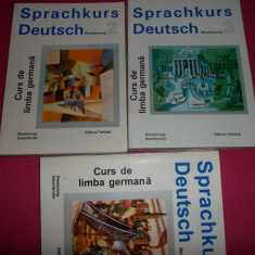 Sprachkurs deutsch 3 volume (curs de limba germana)(foarte buna)