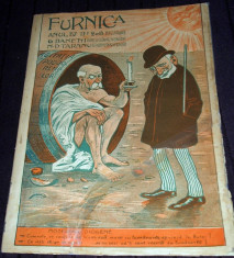 1907 FURNICA Nr. 208, revista de umor si satira politica BD, reclama Vin Stirbey foto