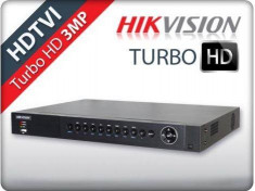 DVR 8 ch video 4 ch audio 3Mpx TURBO HD Hikvision foto