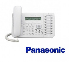 Telefon proprietar IP Panasonic Alb/Negru I foto