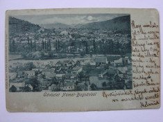 Carte postala circulata BOCSA sau NEMET-BOGSAN anul 1898 foto