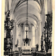 Cluj interior biserica Sf Mihai,Kolozsvar Sz Mihaly templom belseje circ. 1944