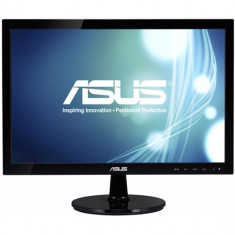 Monitor LED ASUS VS197DE, 18.5 inch, 1366x768, 5ms, D-Sub, Negru foto