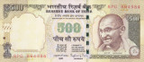 Bancnota India 500 Rupii 2015 - P106t UNC ( simbol nou pentru rupie - litera R )