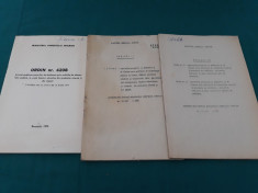 LOT 3 LISTE PRETURI CU AMANUNTUL BAUTURI ALCOOLICE *PRODUSE COFETARIE/1980 foto