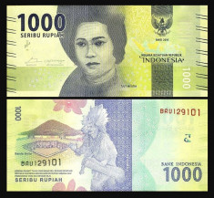 Indonezia 2016 - 1000 rupiah UNC foto