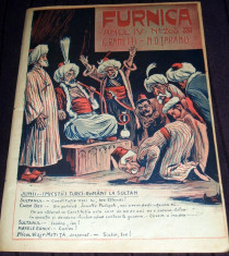 1907 FURNICA Nr. 203, revista de umor si satira politica, reclama Vin Stirbey foto