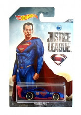 Jucarie Hot Wheels Justice Leauge Power Pro Superman (1/7) foto