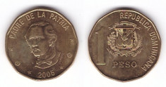 Republica Dominicana 2005 - 1 peso foto