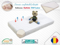 Saltea Mykids Top Latex 120X60x10 (Cm) foto