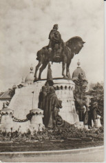 Cluj Napoca apox. 1970 - Statuia lui Matei Corvin foto