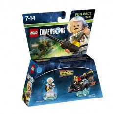 Lego Dimensions Fun Pack Back To The Future Doc Brown foto
