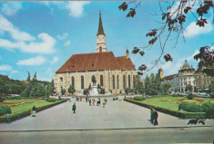 Cluj Napoca 1983 - Piata Libertatii, circulata foto