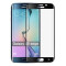 Folie protectie IMPORTGSM pentru Samsung Galaxy S6 Edge Plus (G928), Tempered Glass, Full Cover, 3D, Margini curbate, Neagra