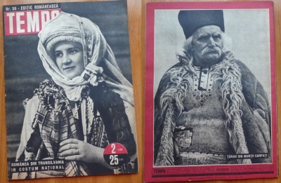 Revista de razboi italiana Tempo , in limba romana , nr. 36 , 1942 foto