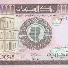 Bancnota Sudan 100 Pounds 1989 - P44b UNC
