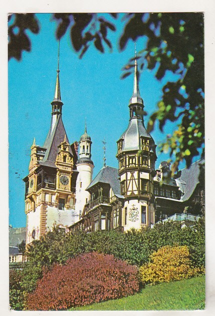 bnk cp Sinaia - Castelul Peles - circulata