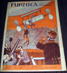 1907 FURNICA Nr. 205, revista de umor si satira politica, reclama Vin Stirbey foto