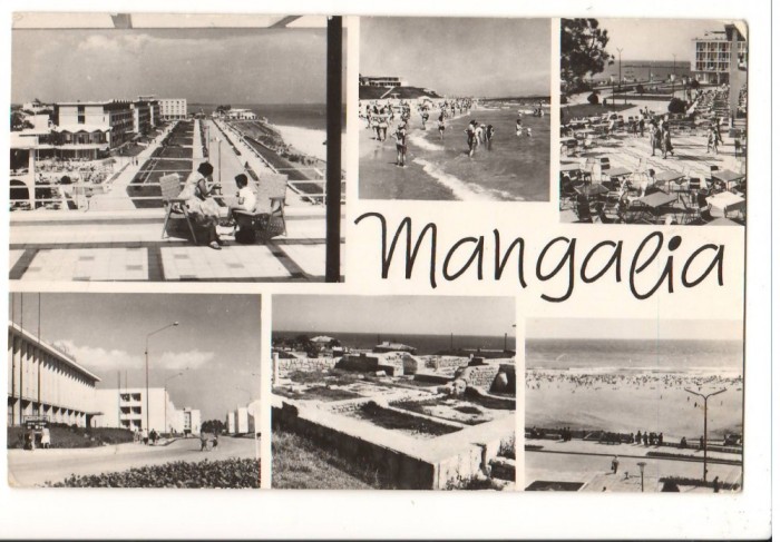 CPI B 10127 CARTE POSTALA - MANGALIA. MOZAIC, RPR