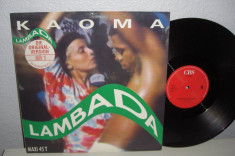 Kaoma - Lambada 1989, disc vinil Maxi Single stare excelenta foto