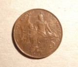 FRANTA 5 CENTIMES 1916 XF, Europa