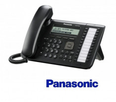 Telefon SIP Panasonic Alb/Negru V foto