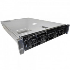 Server DELL PowerEdge R710, Rackabil 2U, 2 Procesoare Intel Quad Core Xeon E5540 2.53 GHz, 8 GB DDR3 ECC Reg, 6 bay-uri 3.5 inch, DVD, Front Bezel, foto