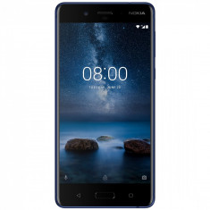 Nokia 8 Dual simm 64gb,tempered blue nou nout sigilat la cutie!!PRET:1380lei foto