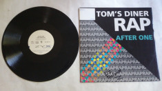 After One - Tom&amp;#039;s Diner Rap 1990 disc vinil Maxi Single super hit foto