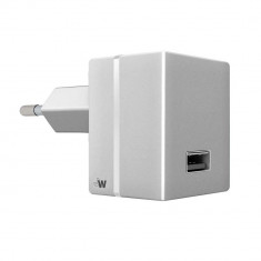 Incarcator Priza Just Wireless USB 2.4A, 12W, Silver foto