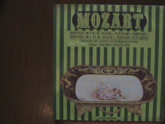 MOZART - Serenadele Nr. 6 (KV 239) &amp;amp; Nr. 9 (KV 320) Viena - Disc pick-up vinil foto