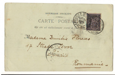 CPI B 10200 CARTE POSTALA - MARSEILLE. FORT SAINT JEAN, 1899 foto