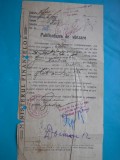 HOPCT DOCUMENT VECHI 258 MIN FINANTELOR-PUBLICATIUNE DE VANZARE BUCURESTI 1930, Romania 1900 - 1950, Documente