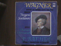 WAGNER - Uverturi ?i fragmente simfonice din opere - Stereo Disc pick up vinil foto