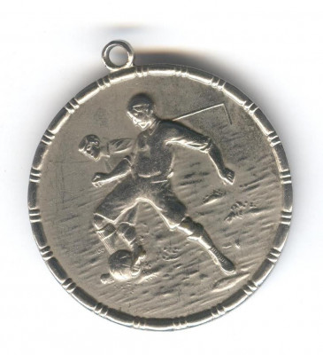 FOTBAL - MECI anul 1930 - Medalie cu toarta Romania foto