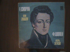 CHOPIN - Preludii OP. 28 - Igor Zhukov - pian - Disc pick-up vinil foto
