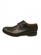 Pantofi eleganti barbati, din piele naturala, marca Badura, culoare negru, marimea 44 foto