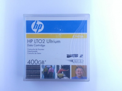 Caseta stocat HP LTO2 ULTRIUM 400GB DATA CARTRIDGE - C7972-60000 C7972A foto