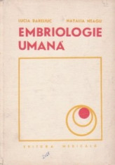 Embriologie umana foto