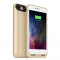 Carcasa cu acumulator 2420mAh si incarcare wireless Mophie Juice Pack Air Apple iPhone 7 Plus, Gold