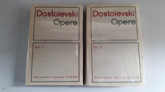 Dostoievski - Opere - Volumele 1 si 2 - coperti cartonate foto