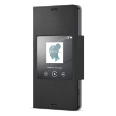 Husa de protectie Sony SCR26 pentru Xperia Z3 Compact, Black foto
