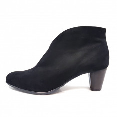 Botine dama, din piele naturala, marca Ara, culoare negru, marimea 42 foto