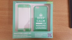 Set protectie husa si folie Apple Iphone 6 si 6S Livrare gratuita!