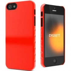 Husa de protectie Cygnett Aerogrip Form pentru iPhone SE/5s/5, Red foto