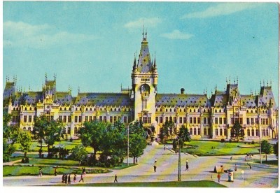 CPI B 10182 CARTE POSTALA - IASI. PALATUL CULTURII foto