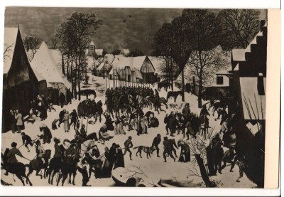 CPI B 10191 CARTE POSTALA - MUZEUL ARTA RPR PIETER BRUEGHEL - UCIDEREA PRUNCILOR foto