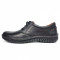 Pantofi barbati, din piele naturala, marca Krisbut, culoare negru, marimea 41