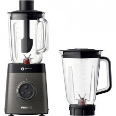 Blender Philips HR3657/90 2 litri 1400W Negru Gri foto