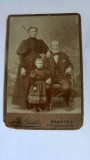 Fotografie veche de familie Atelier foto John Dahl Hamburg St Paul Langereihe 43